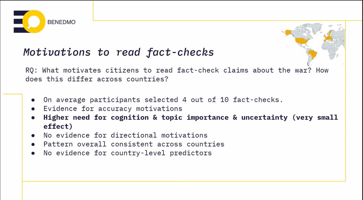 What can we learn from 30months of disinformation research at @BENEDMO_hub? @Hameleers_M presents some of our key findings from a variety of experiments and cross-country surveys. Too much to summarize in one tweet :-) will just share our latest paper: journals.sagepub.com/doi/full/10.11…