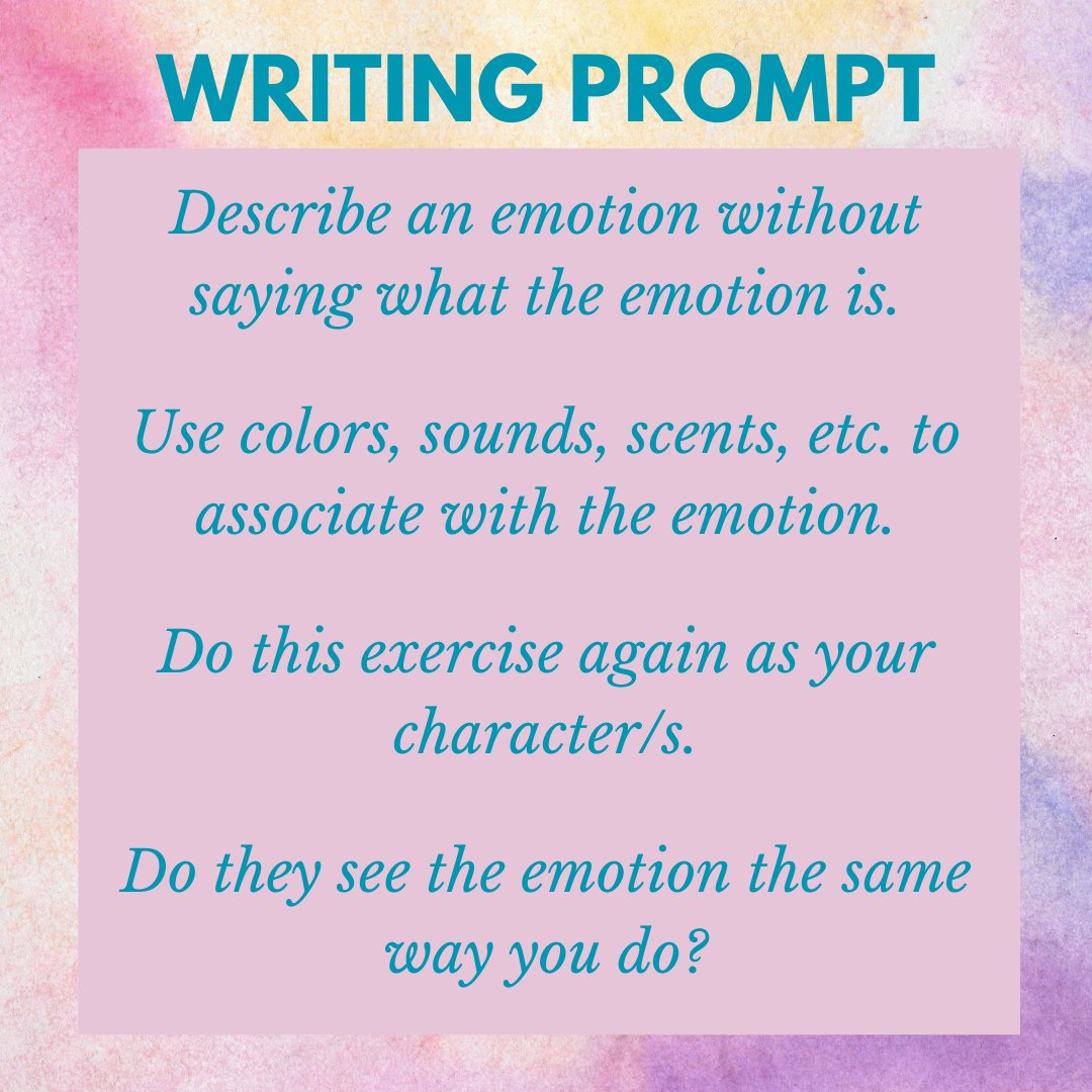 Writer_A_Rose's tweet photo. Redness in the cheeks can show a lot about a character. What emotion will you focus on?
#writingprompts #writingtips #writerscommunity https://t.co/t7jr7fPUqP