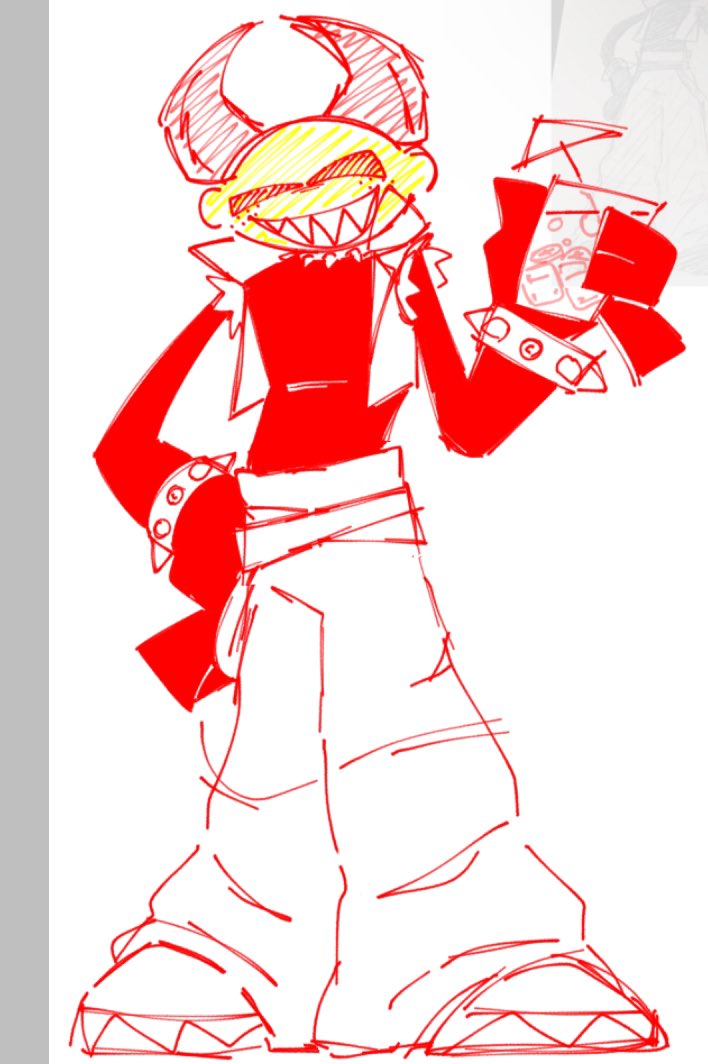 heres some bad lemon demon sketches that im never planning to finish 
#lemondemon