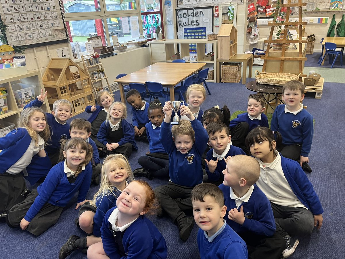 🏆We have had the best attendance in EYFS since September ! 🏆
