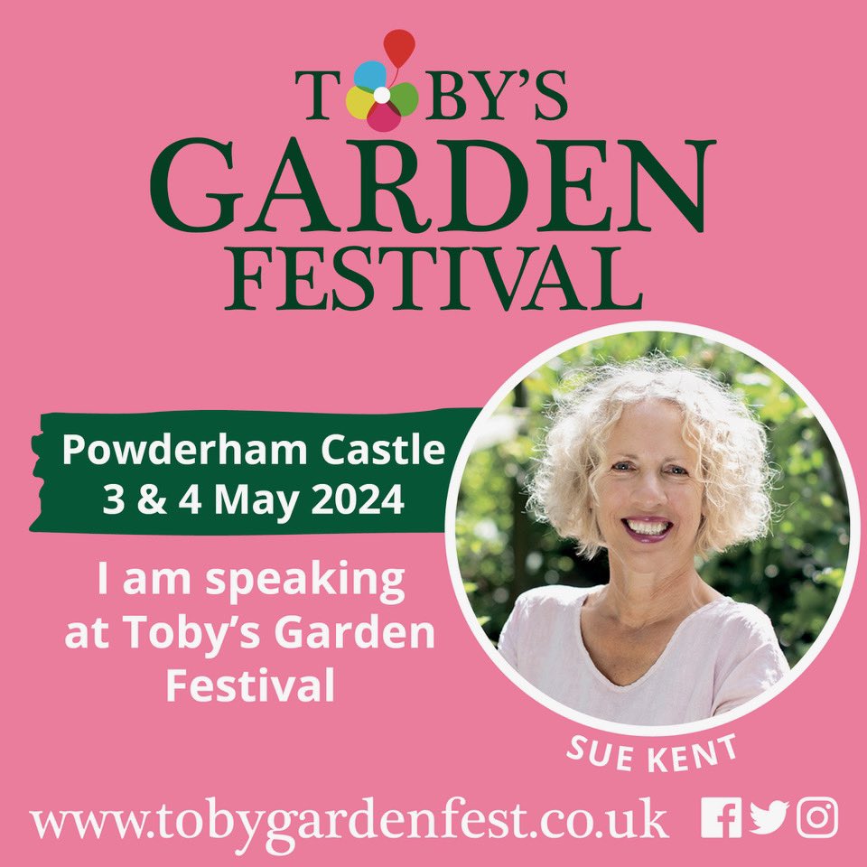 Before we know it, the garden show season will be upon us and I’ve got a busy May starting in Devon. I’m so delighted to have been invited to @tobygardenfest #gardenfestival