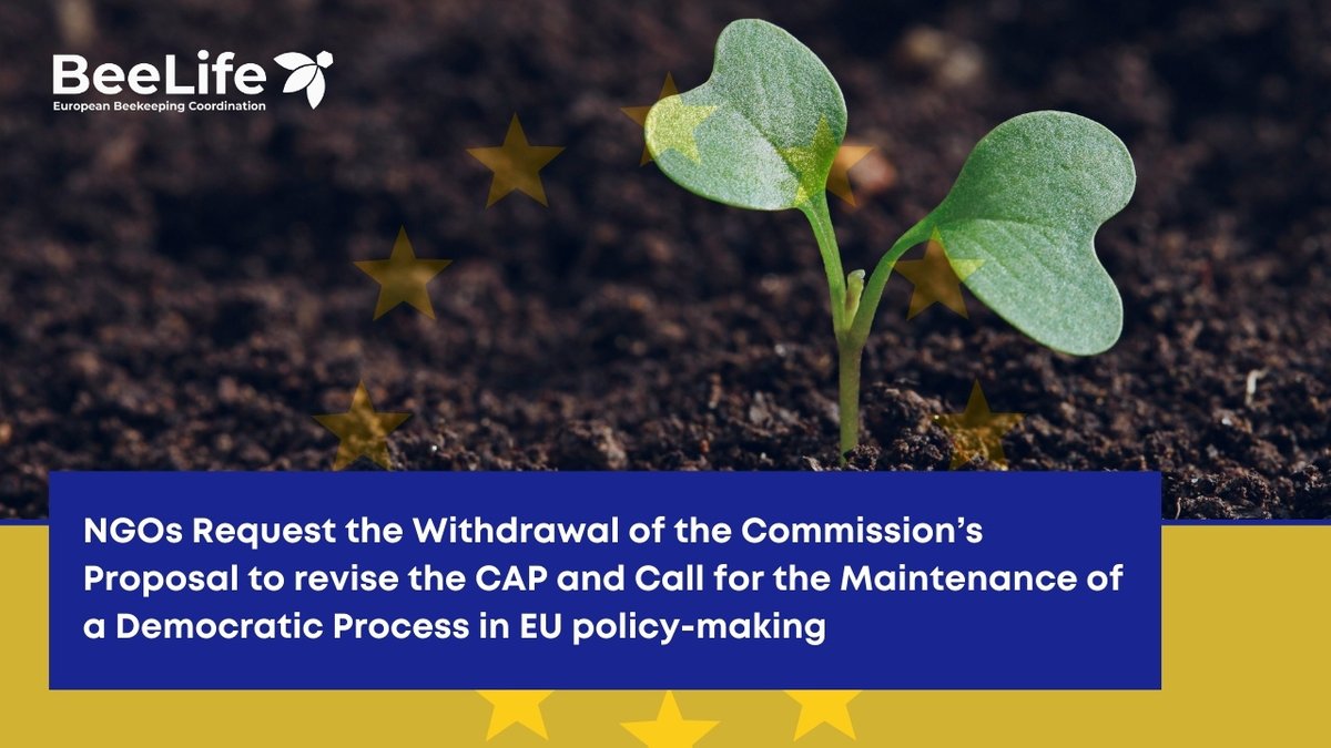 Earlier this week in #ForumForAg, agribusiness continued lobbying for profit over health while the @EU_Commission is proposing to revise the #CAP, putting essential sustainability measures at risk. An NGO coalition calls against this move
bee-life.eu/post/ngos-requ… #PesticideFreeEU!
