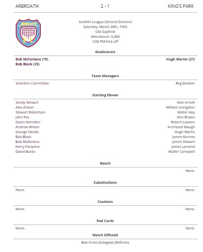 Arbroath FC Archive tweet media