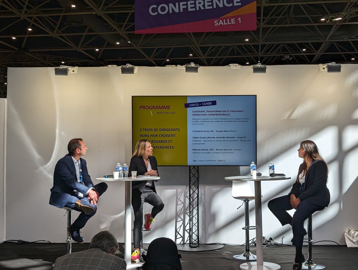 CMinicillo's tweet photo. La CPME Auvergne Rhône-Alpes a concocté une très belle édition du Made in PME qui regroupe l'écosystème de l'entrepreneuriat. Au programme des conférences, des stands, des animations et beaucoup de réseautages. Crédit agricole Centre-est CPME Auvergne-Rhône-Alpes https://t.co/1UjMYj5ruH
