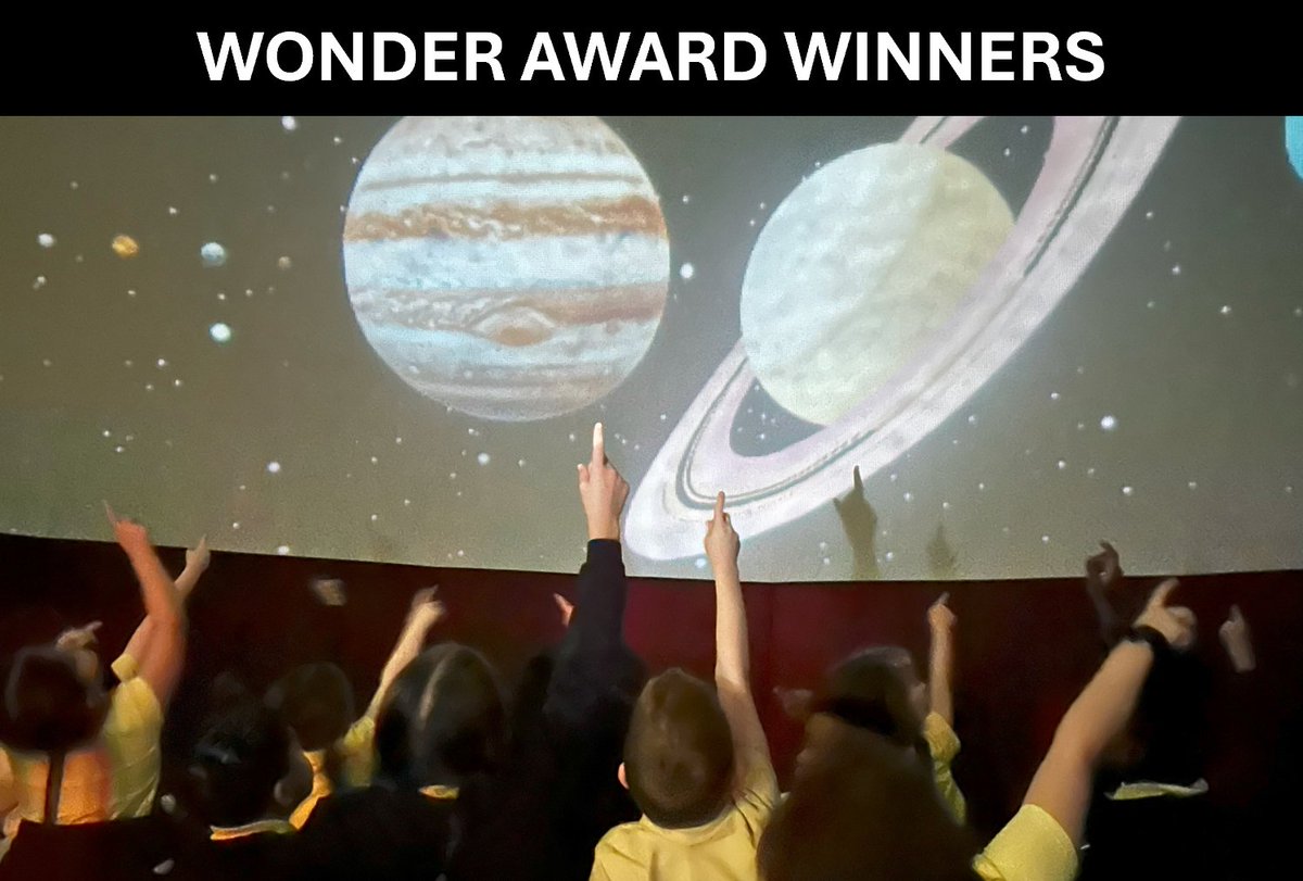 Enter our Wonder Awards 2024 for a chance to win a free visit. One of this year's winners thoroughly enjoyed their visit! 

Enter at: wonderdome.co.uk/wonder-awards

#scienceforkids #scienceforschools #sciencecurriculum #mobileplanetarium #scienceresources #scienceresourceforschools