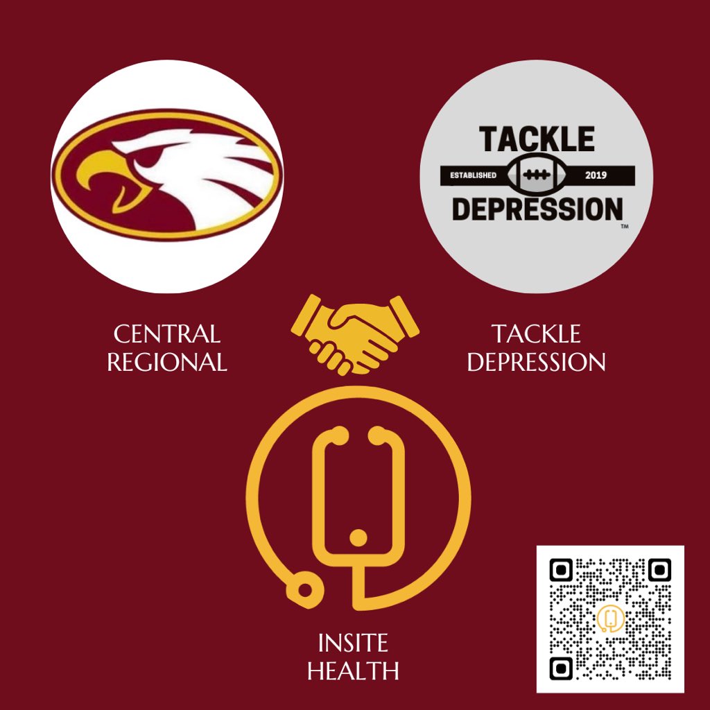 Tackle Depression has partnered with Central Regional School District & @InSiteHealth1 to offer a technology-enabled mental health program for students. This allows for convenient access to mental health solutions & facilitates data-driven prevention programming for CR students‼️