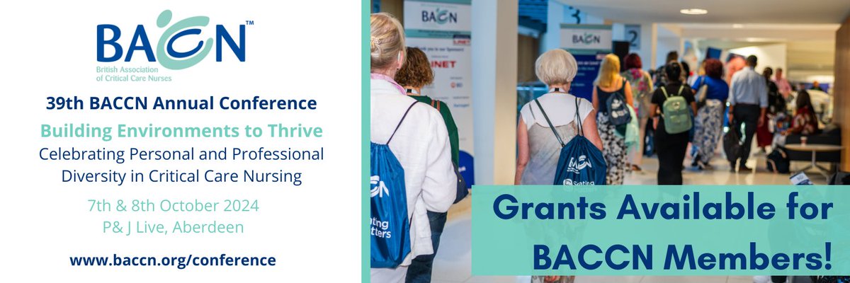 Keen to attend BACCN Conference but not sure how to secure funding? BACCN can help! BACCN members can apply for a grant of up to a maximum of £1000 - all you need to do is complete a simple application form, then you'll find you're on your way to Aberdeen! The next deadline is…