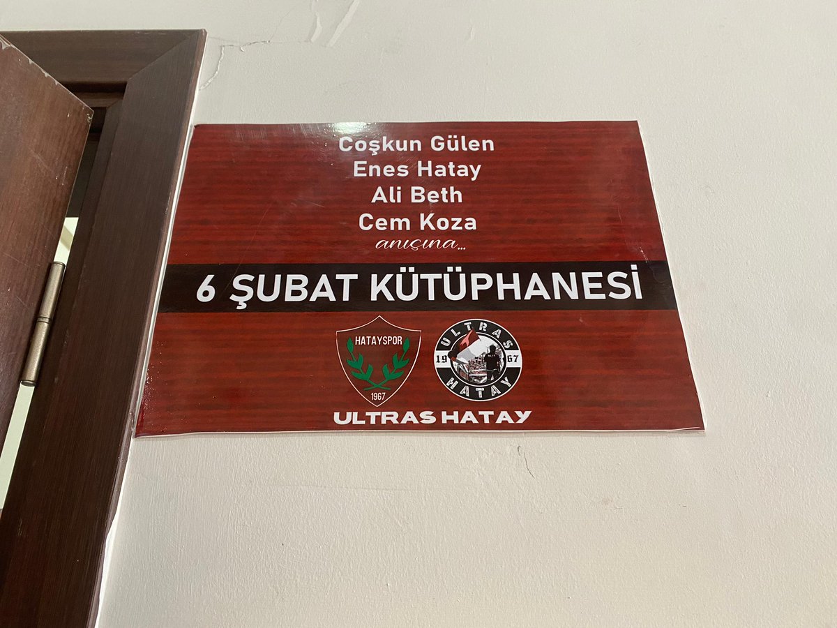 Dün ve Bugün Gerçekleştirdiğimiz Sosyal Yardım Projeleriyle Halkımıza Yalnız Olmadığını Hissettirdik.ultras Hatay Grubu Olarak Dağıttığımız Ramazan Kolileri ve Açtığımız Kütüphane,Grubumuzun “Bir Tribünden Fazlası..” Sloganıyla Çıktığı Bu Yolda Şehrimize Umut Olacağının Kanıtıdır