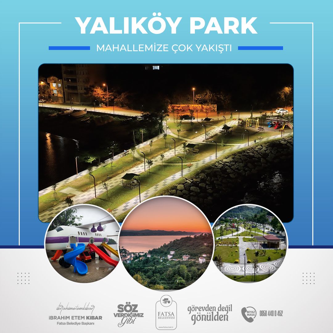 Yalıköy Park Mahallemize çok yakıştı🎉