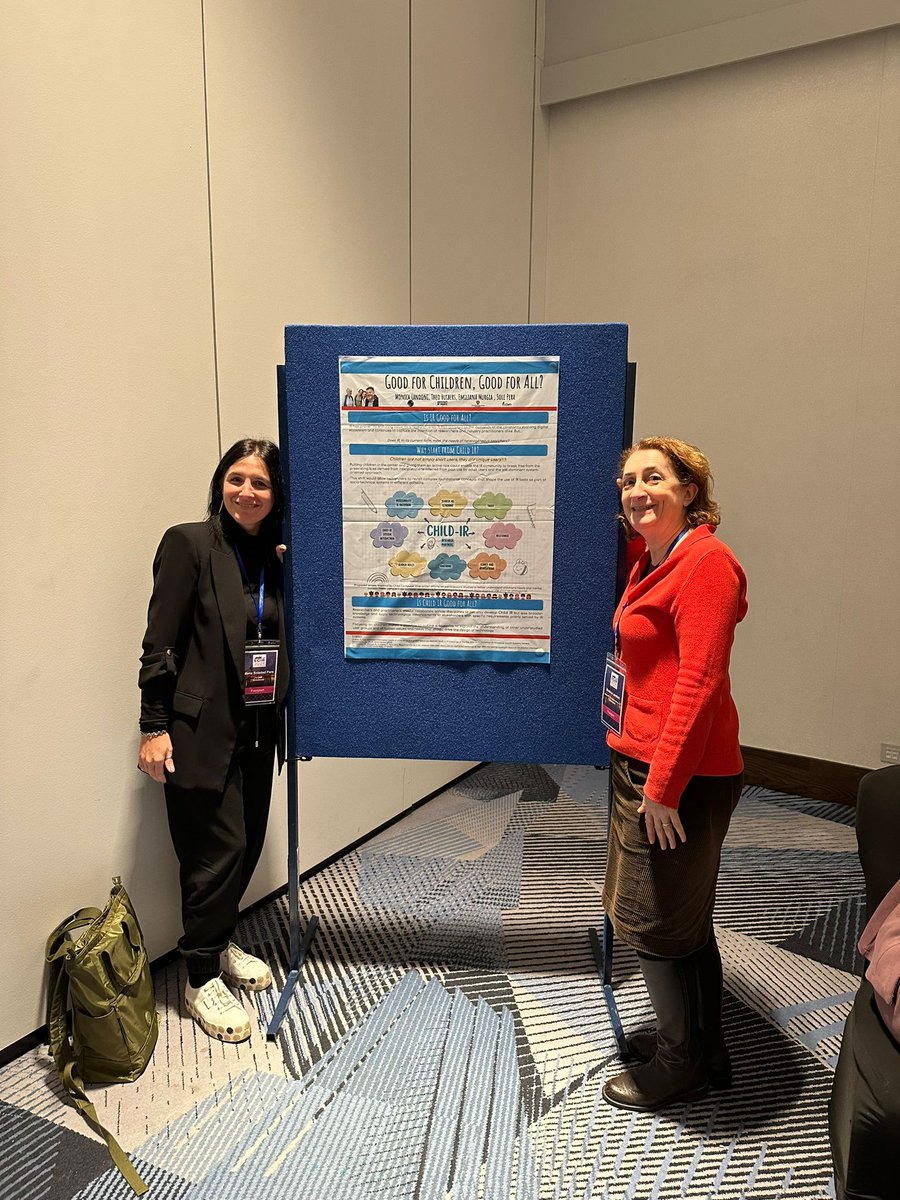 Sole Pera (@drch0le) on Twitter photo At #IRforGood at #ECIR2024 we share our take on what is good for #IR starting with #Children <a href="/ecir2024/">ECIR2024</a> <a href="/wisdelft/">WIS Delft</a> <a href="/USI_INF/">USI Faculty of Informatics</a> <a href="/EmilianaMurgia/">Emiliana Murgia</a> <a href="/TheoHuibers/">Theo Huibers</a>
link.springer.com/chapter/10.100… At #IRforGood at #ECIR2024 we share our take on what is good for #IR starting with #Children <a href="/ecir2024/">ECIR2024</a> <a href="/wisdelft/">WIS Delft</a> <a href="/USI_INF/">USI Faculty of Informatics</a> <a href="/EmilianaMurgia/">Emiliana Murgia</a> <a href="/TheoHuibers/">Theo Huibers</a>
link.springer.com/chapter/10.100…