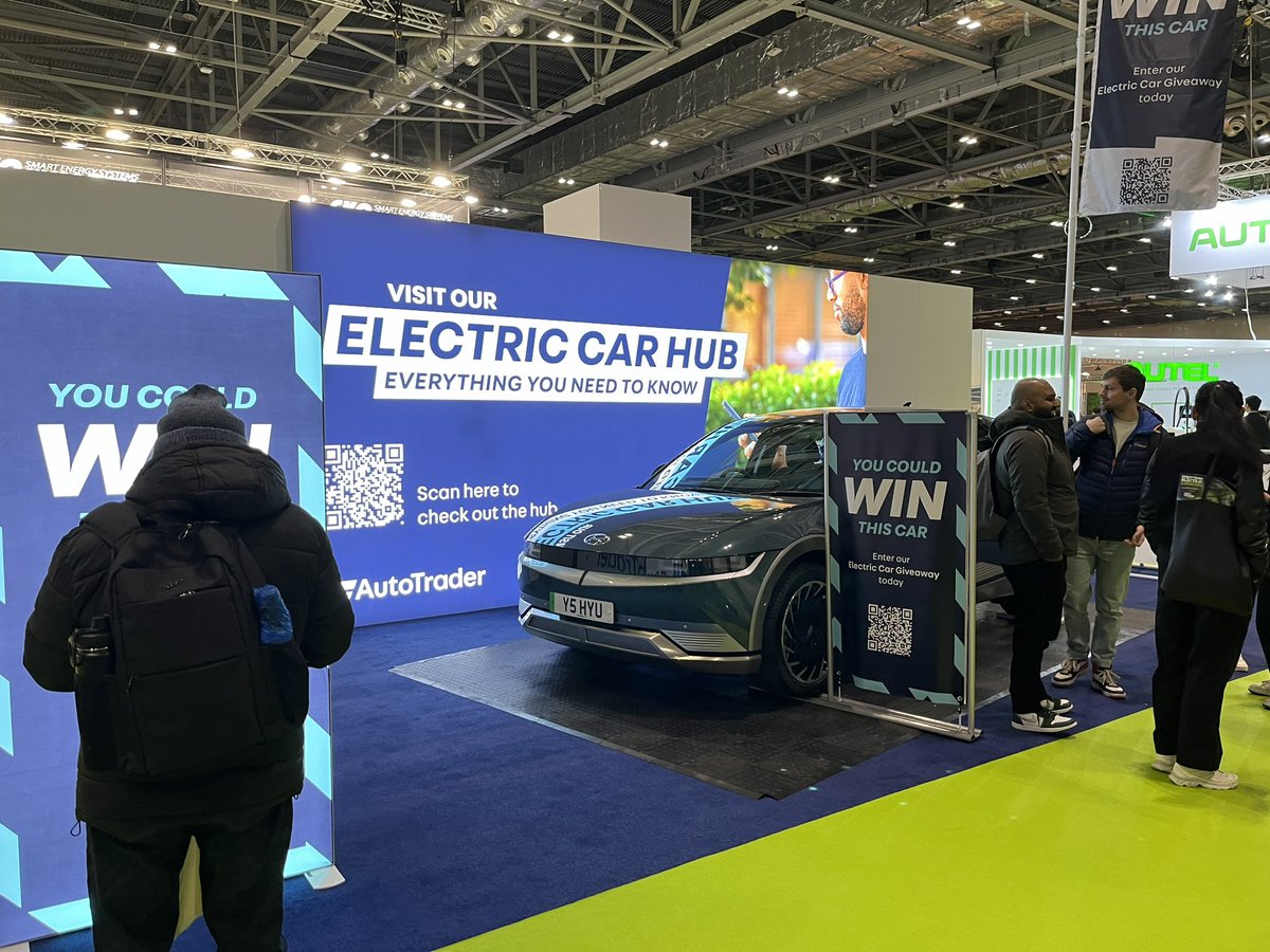 Great to be at @FullyChargedShw London this weekend where we’re promoting this month’s EV Giveaway car, the @Hyundai_UK IONIQ 5. There’s still time to get your discounted pass for the weekend and you can register and find out more right here 👉 lnkd.in/eXSHEqaR