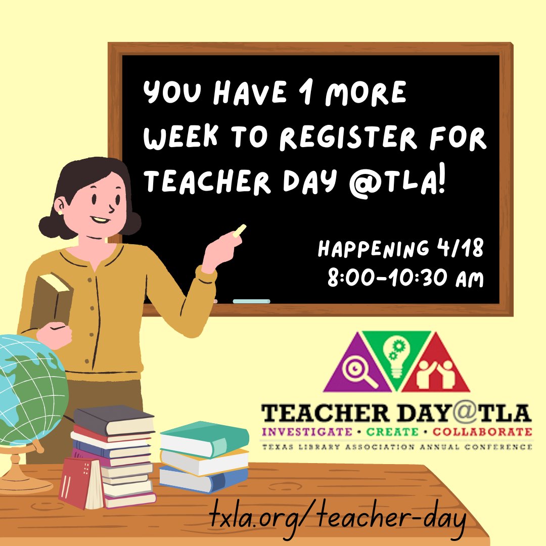 Teacher Day @ TLA features the incredible @KateDiCamillo & @kellyyanghk . Enjoy a yummy breakfast while learning about the importance of #teacher & #librarian #collaboration & listen to our awesome guest speakers @TxASL @TXLA #TDTLA24 #TXLA24