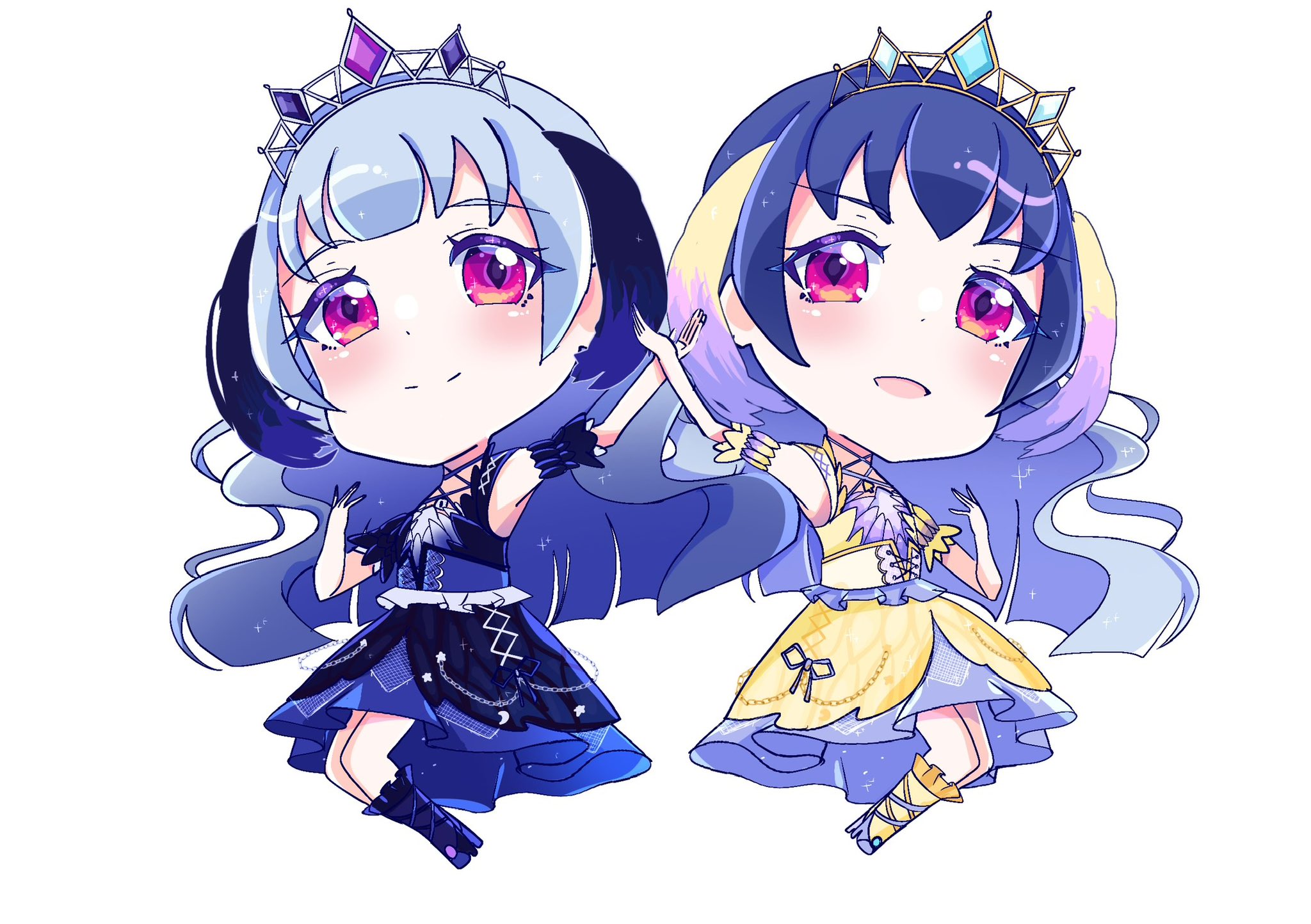 アイカツフレンズ　ラグジュアリーパープル 💜🦋💜🦋💜🦋💜 分かりづらいと思うけど この日のライブの髪型は