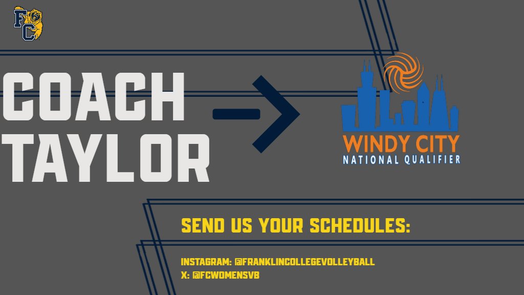 Back on the road! Coach Taylor will be attending the adidas Windy City National Qualifier this weekend! Looking forward to seeing some high level volleyball! #GOGRIZ