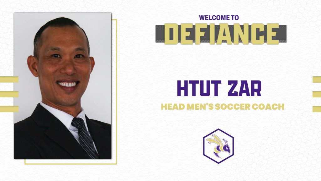 Welcome to Defiance, Htut Zar!

More on our newest men's soccer head coach ➡️ defianceathletics.com/sports/msoc/20…