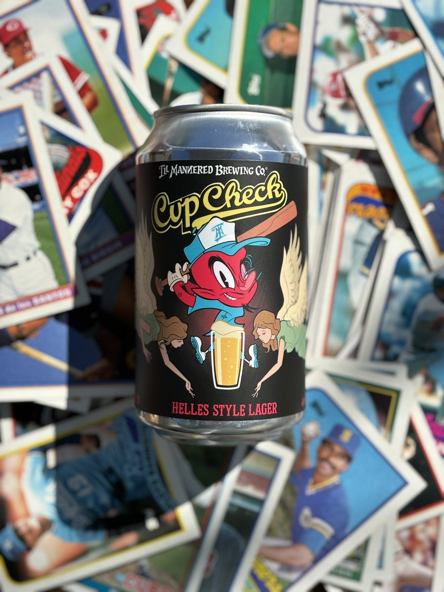 Today we celebrate Opening Day with our famous, and always celebrated Cup Check! This light bodied, Helles Style Lager is a clean, crisp, floral beer, that has long been our love letter to spring, and the pageantry and history of Opening Day. As they say…Play Ball!