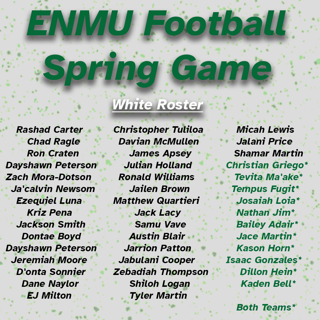 🏈 𝐒𝐩𝐫𝐢𝐧𝐠 𝐆𝐚𝐦𝐞 𝐓𝐨𝐦𝐨𝐫𝐫𝐨𝐰 🏈 #ReignForever #ALLIN #ENMU