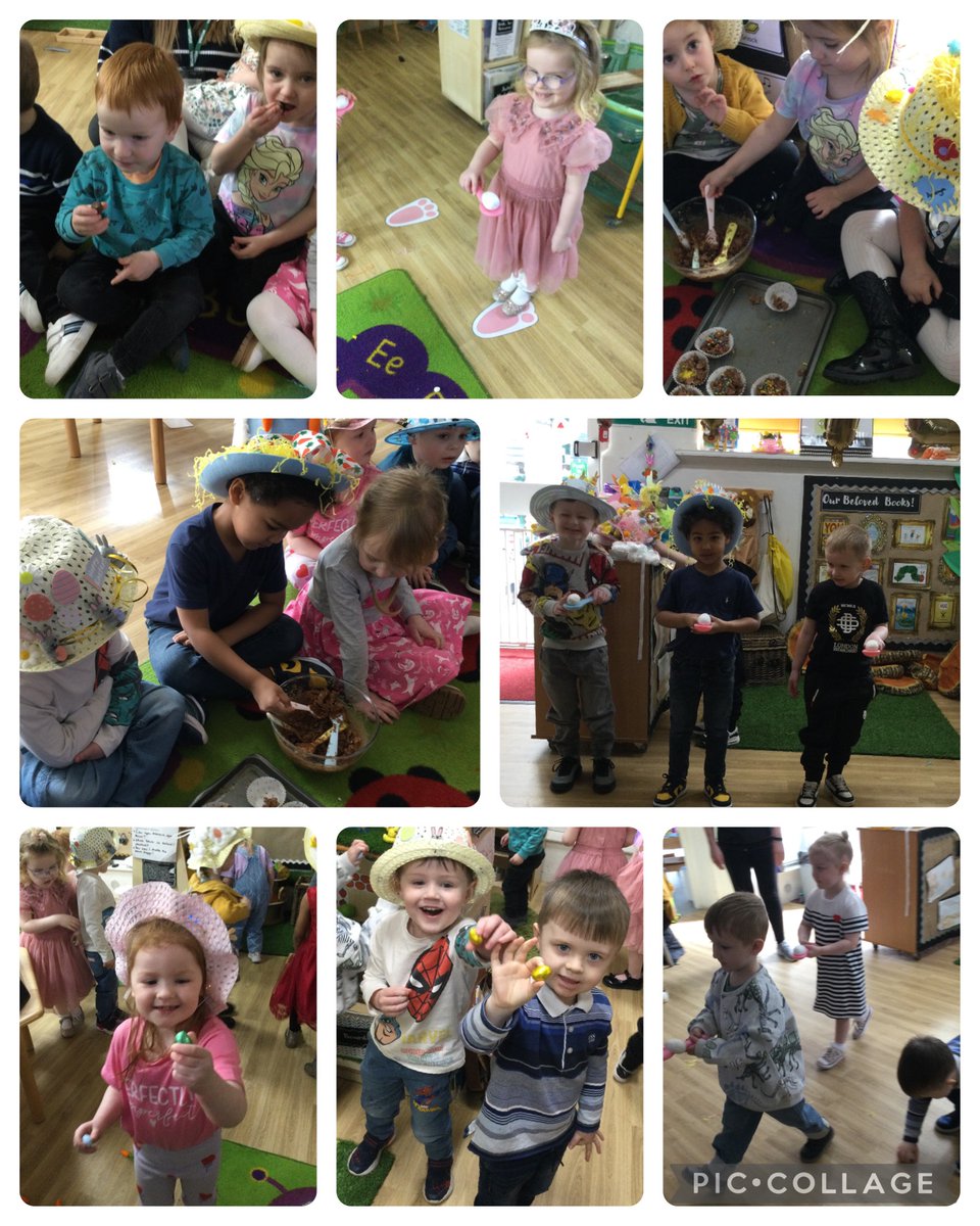 Nursery have enjoyed their Easter party! Happy Easter everyone 🐣🐥🐰#ParishEarlyYears