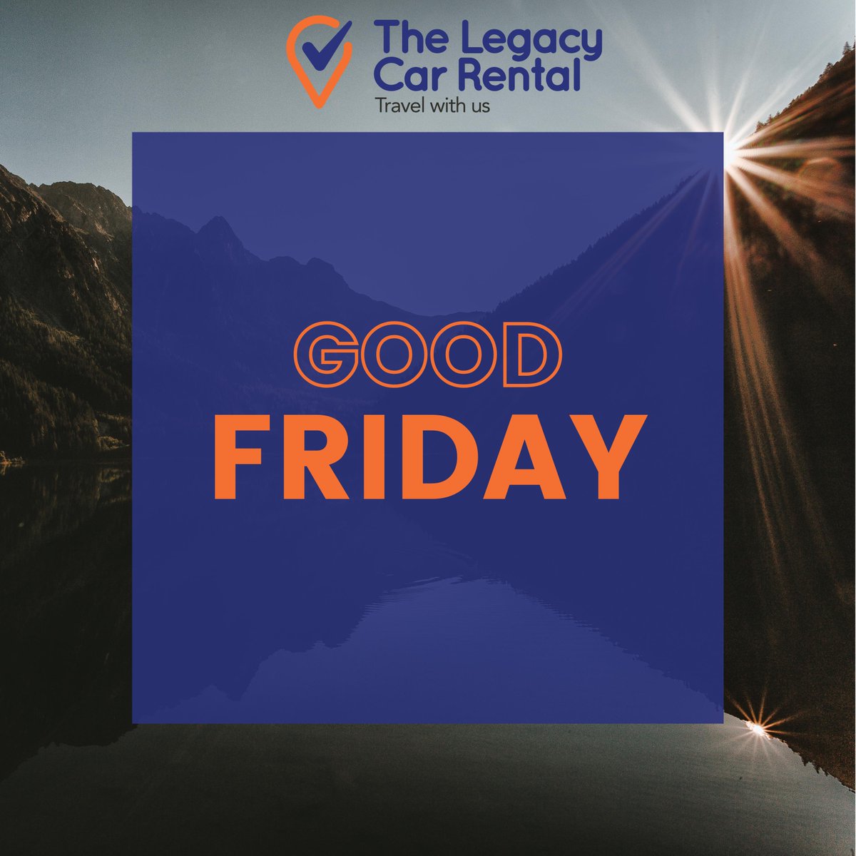 Sending warm wishes for a blessed Good Friday to you and your family. #goodfriday #happyeastereveryone #Easter #carrental #carhire #travelwithus