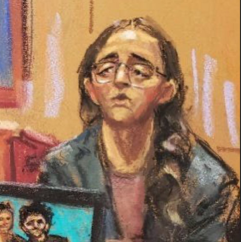 SBF is being sentenced today for all the injustices he committed against the crypto world, but lets not forget another casualty in this fallout... Caroline Ellison who was absolutely smoked by the courtroom sketch artist