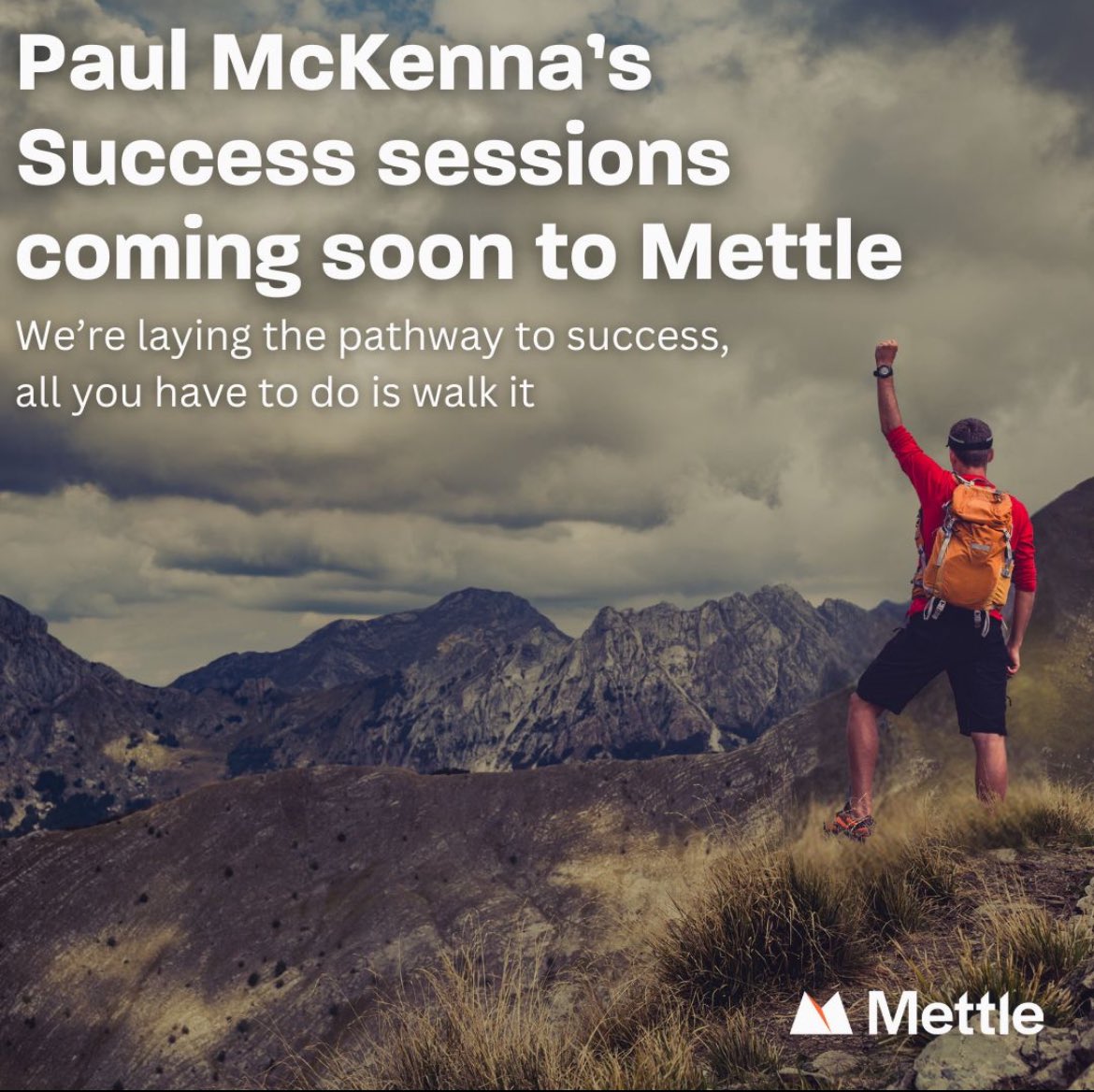 New success sessions will be launching on Mettle soon. The new tools use some of the latest techniques seen in my best-selling book and sold-out tour ‘Success for Life’, plus even more new, exclusive content.  #successforlife #success #mentalhealth #mensmentalhealth