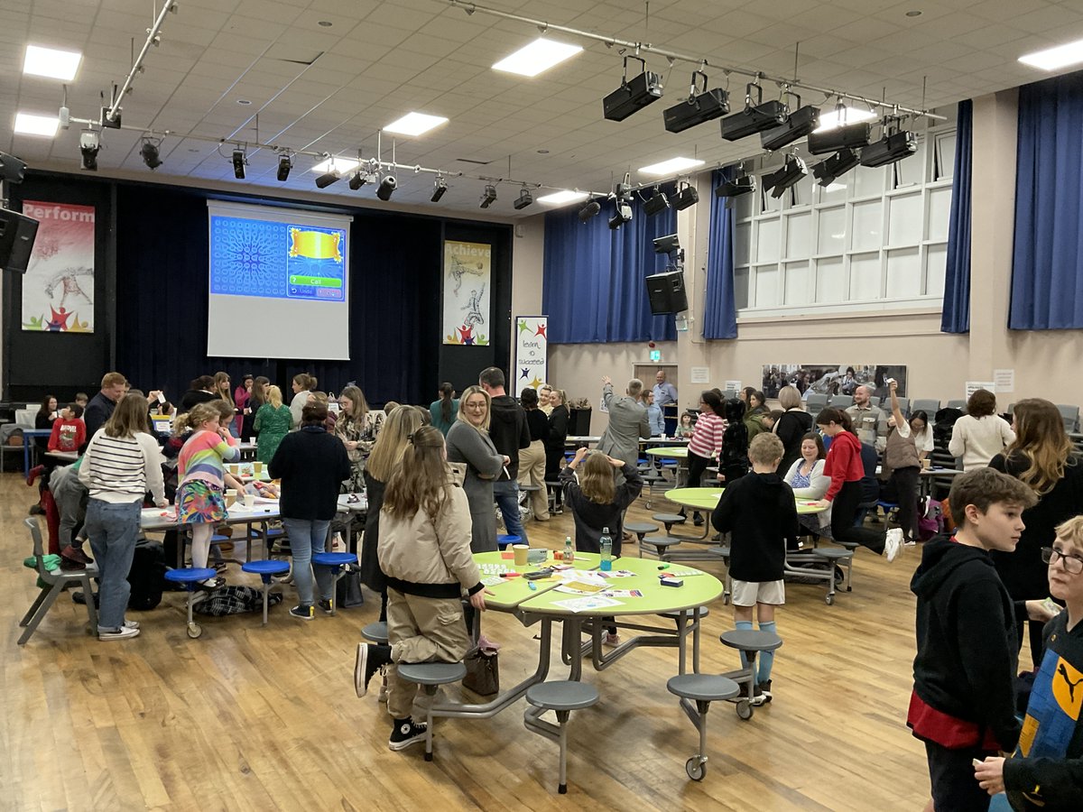 Last night, our Year 7 & Year 8 families gathered for an Easter bingo fundraising event that was a spectacular success. Thanks to everyone who came along; your generosity is what make events like these possible. Full story>> priory.lancs.sch.uk/news/2024-03-2…