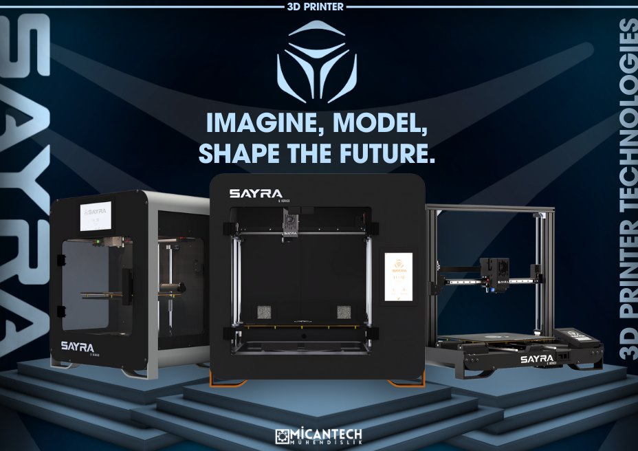 Imagine, model, shape the future. SAYRA 3D. #3ddesign #3dprinting #3d #sayra3d #sayra #print3dmaker #print3dmodel #printing