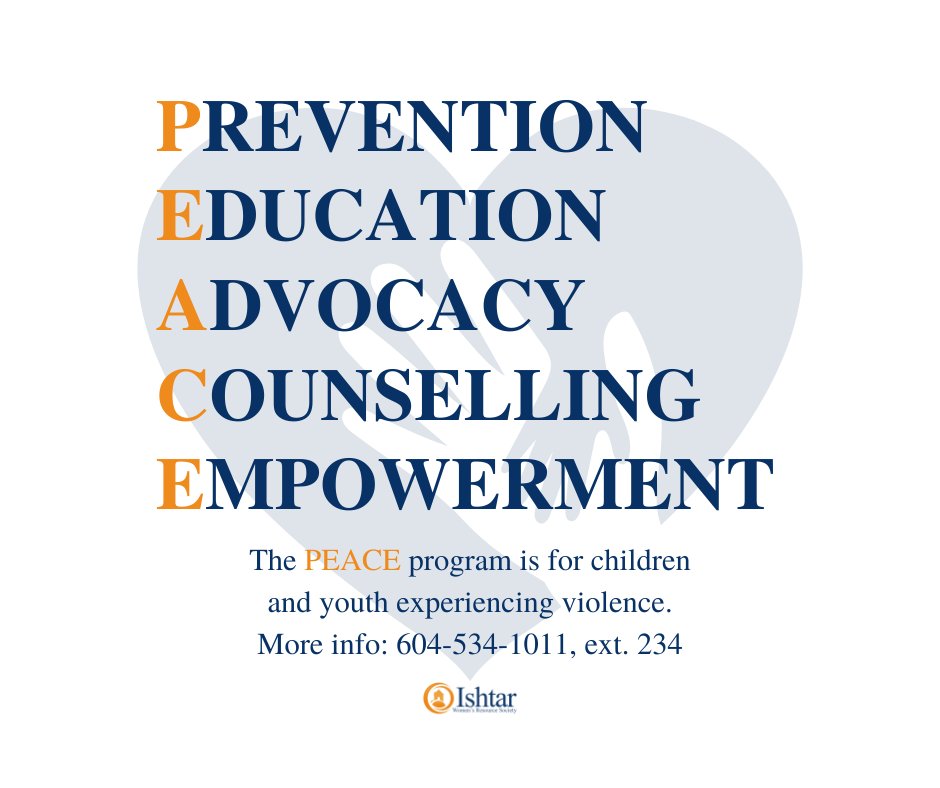 🫶#ViolenceIsPreventable (#VIP) #Announcement: 'Province provides violence prevention counsellors to keep kids safe' Details: news.gov.bc.ca/releases/2024F… The #PEACEprogram is for children/youth experiencing violence. More: 604-534-1011, ex 234 #Community #KeepKidsSafe