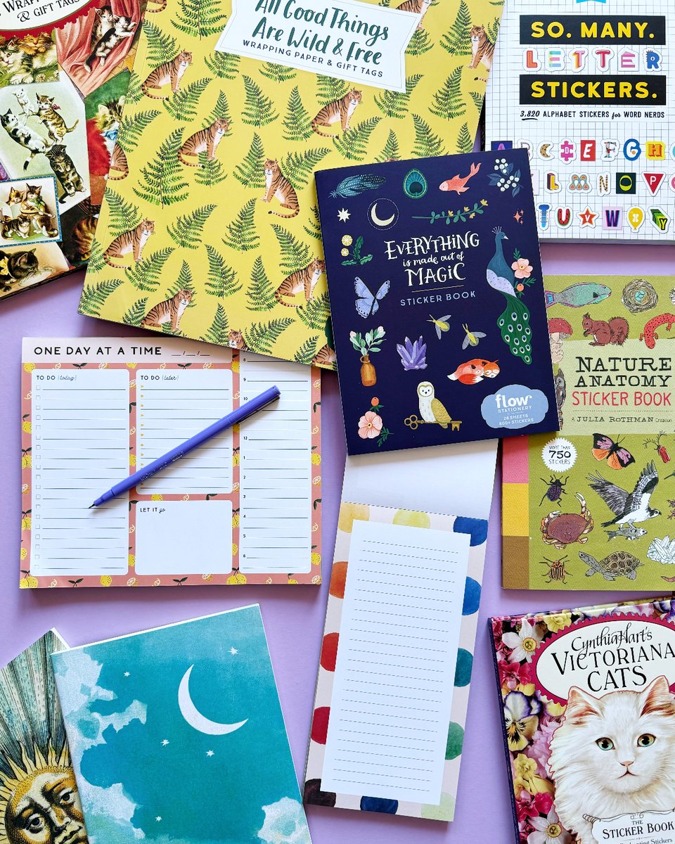 New love language unlocked: stickers, notebooks, and notepads 🥰 Treat yourself to some new #stationery for 20% off with code PAPER24 at bit.ly/stationery-sho…