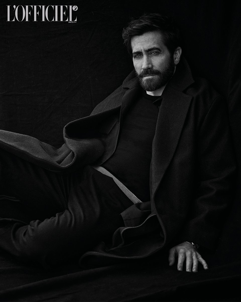 Jake Gyllenhaal is photographed for the cover story of @LOfficielItalia Magazine wearing ZEGNA.