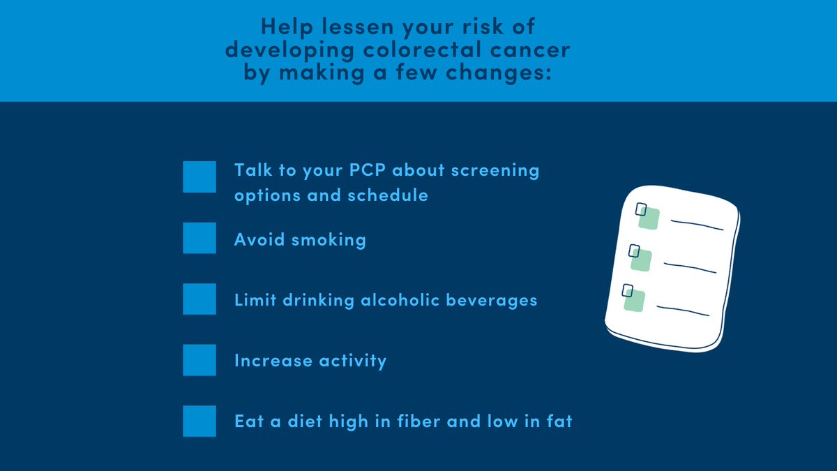 While certain factors like age and family history increase your risk of colorectal cancer, there's still much you can do to take control! Screenings & healthy habits lower your risk. See our tips below.