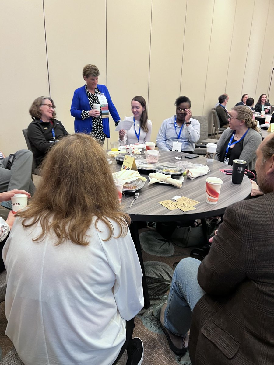 ksmarengo's tweet photo. Thanks to everyone who attended the NE Region network breakfast. It was a great morning of meeting new faces and listening to see how many hats we all wear and having a little fun too working in our R’s. Safe travels home #upcea2024 https://t.co/HhJxyIv5Iv