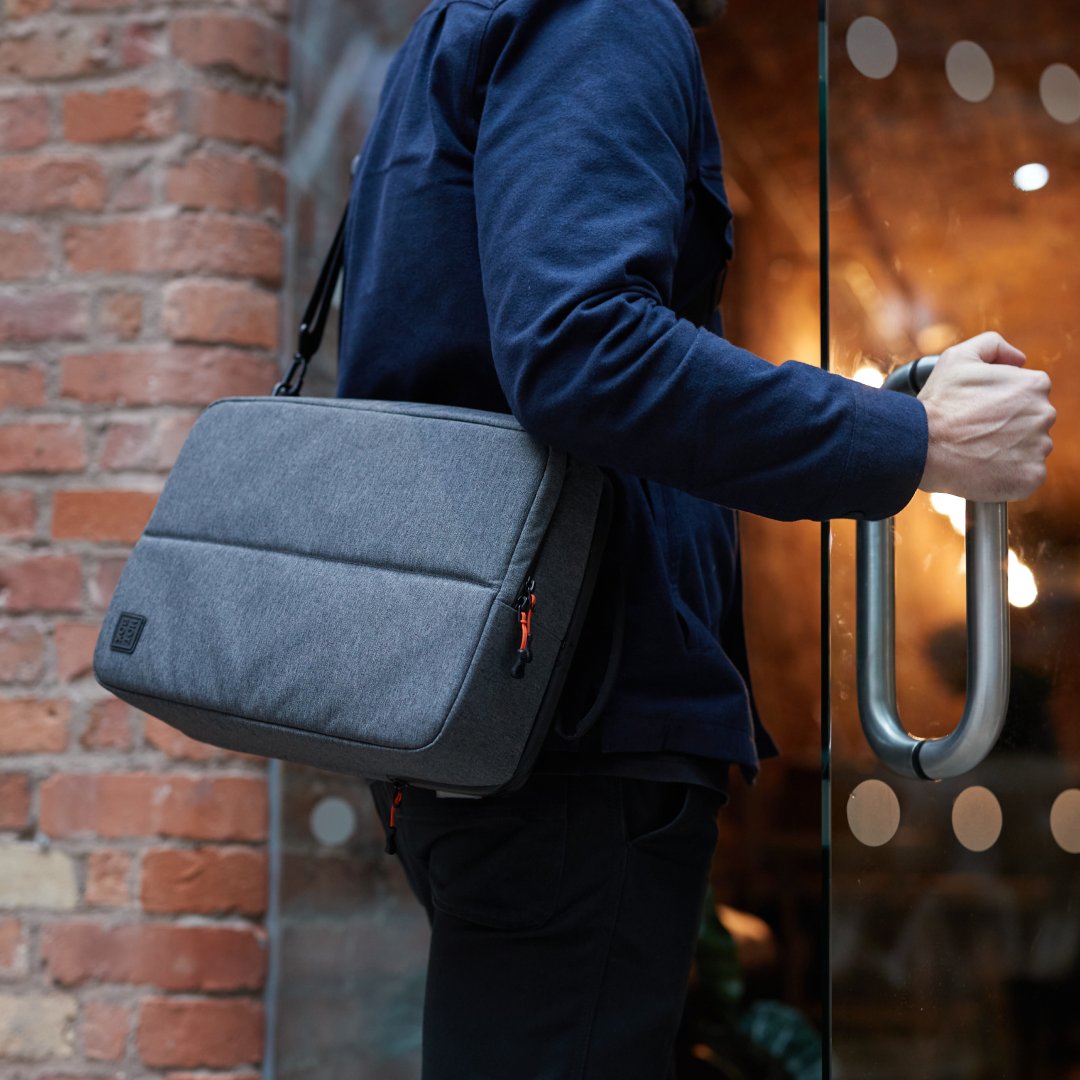 Stay agile with our Adapt backpack, an all in one bag that promotes movement and flexibiltiy throughout your work-day. Set-up shop wherever your day (or coffee break) takes you, Adapt opens up to transform any space into your workspace.