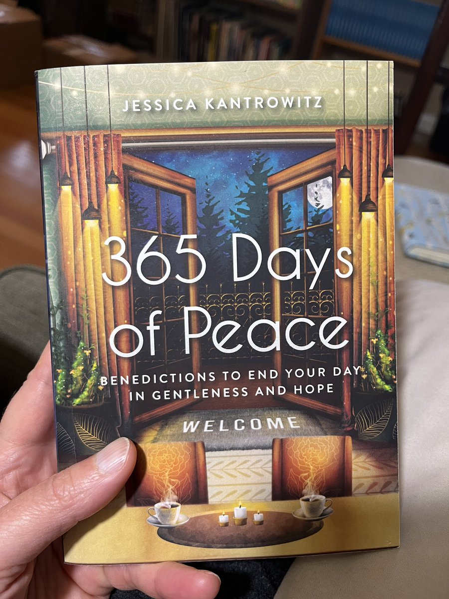 I started this book on March 28, 2023. Gonna keep reading for another year. ✨ (it’s great for people who used to do “daily devotions” but hate that phrase now) @jfkantrowitz