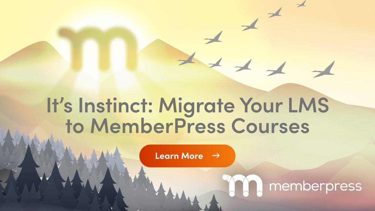 🕊️ Spread your wings & migrate to MemberPress! 🌟 Experience a seamless transition, unlock enhanced revenue streams, and nestle into a supportive ecosystem. Don’t let your content stay grounded - soar to new heights with us! Read more >> memberpress.com/blog/lms-migra… #LMSmigration
