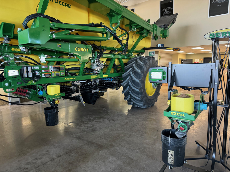 👀 Look what showed up in the Greenvalley Morden showroom!
The 2025 C-Series cart with AccuRate and EZCal. Only here till the end of the week, come check it out!

#HelpingFarmersFeedAHungryWorld #JohnDeere #NewProducts