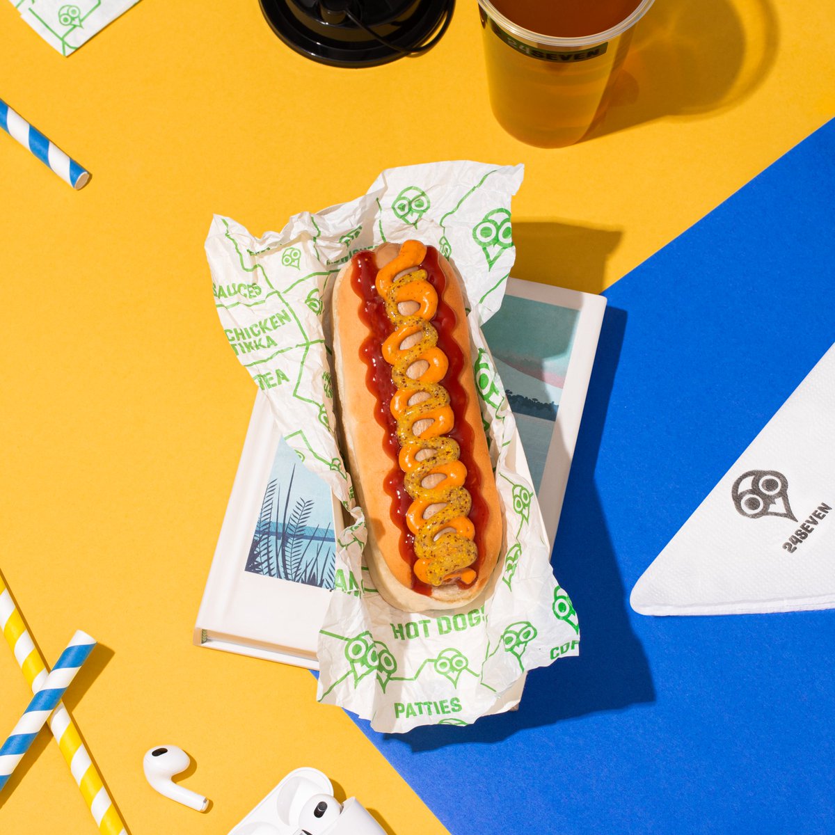 Flavour meets fun in every bite of our delicious hotdogs & soft buns! 😌
Upgrade your snack game by visiting your nearest 24Seven today.🙌

#24Seven #24Sevenin #Hotdogs #IcedTea #HotdogLovers #VegHotdog #ChickenHotdog #Meals #MealsToGo #24SevenStore #Visit24Seven