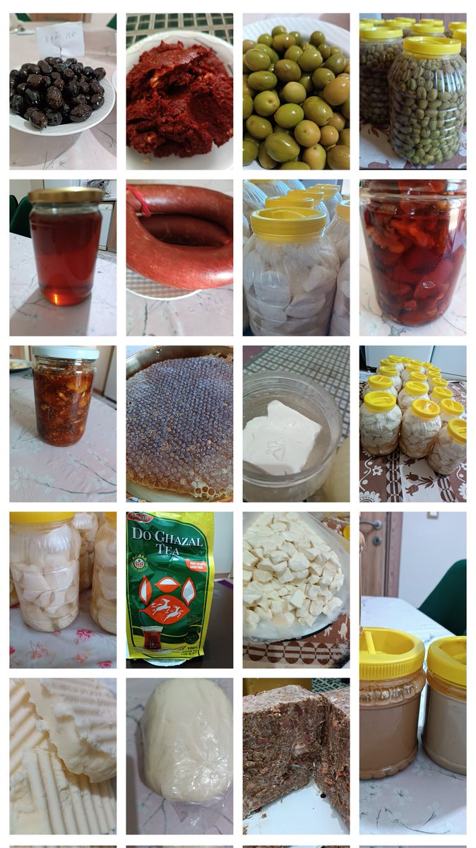 Zeynep41503913's tweet photo. Doğal çok lezzetli enfes ürünlerimden hem kendinize hemde sevdiklerinize gönül rahatlığıyla sipariş verebilirsiniz
#salçalar
#baharatlar
#peynirler
#turşular
#kurular
#tahinpekmez
#siirtfıstığı
#siirtbademi
#narekşisi
#reçeller
#yayıktereyağı
#bingölkarakovanbal
Rt lütfen https://t.co/lrtGdoniBn