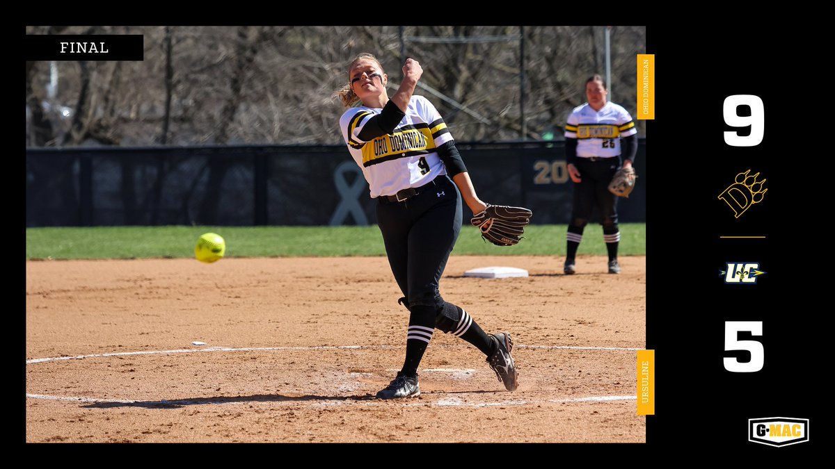 SB I Final from game one! @ODU_Softball wins 9-5 over Ursuline. Game two is set to start momentarily! #ClawsOut