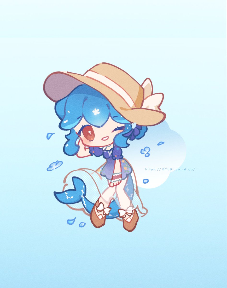 🐳 #baort The prettiest whale 🥺🩵 Debuting this acrylic standee at #weebcon! And she'll be available st #offkai later!