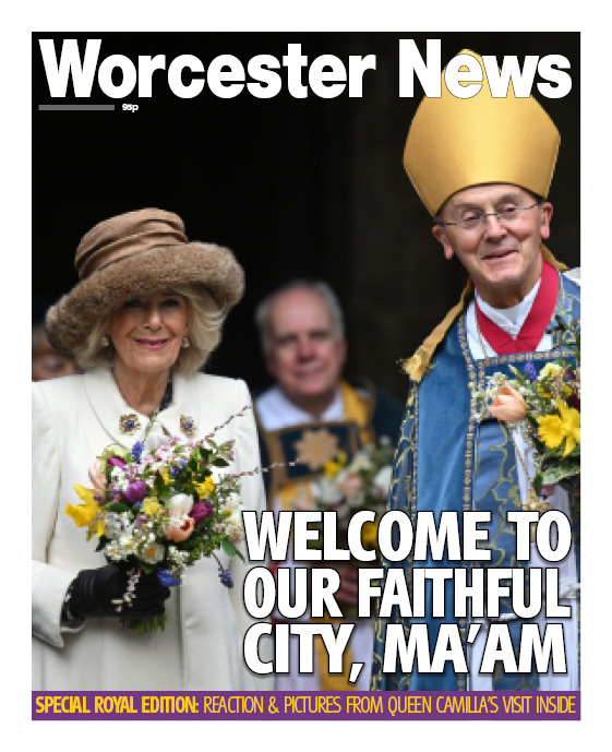 Don't miss out on a very special edition of Worcester News tomorrow 👑