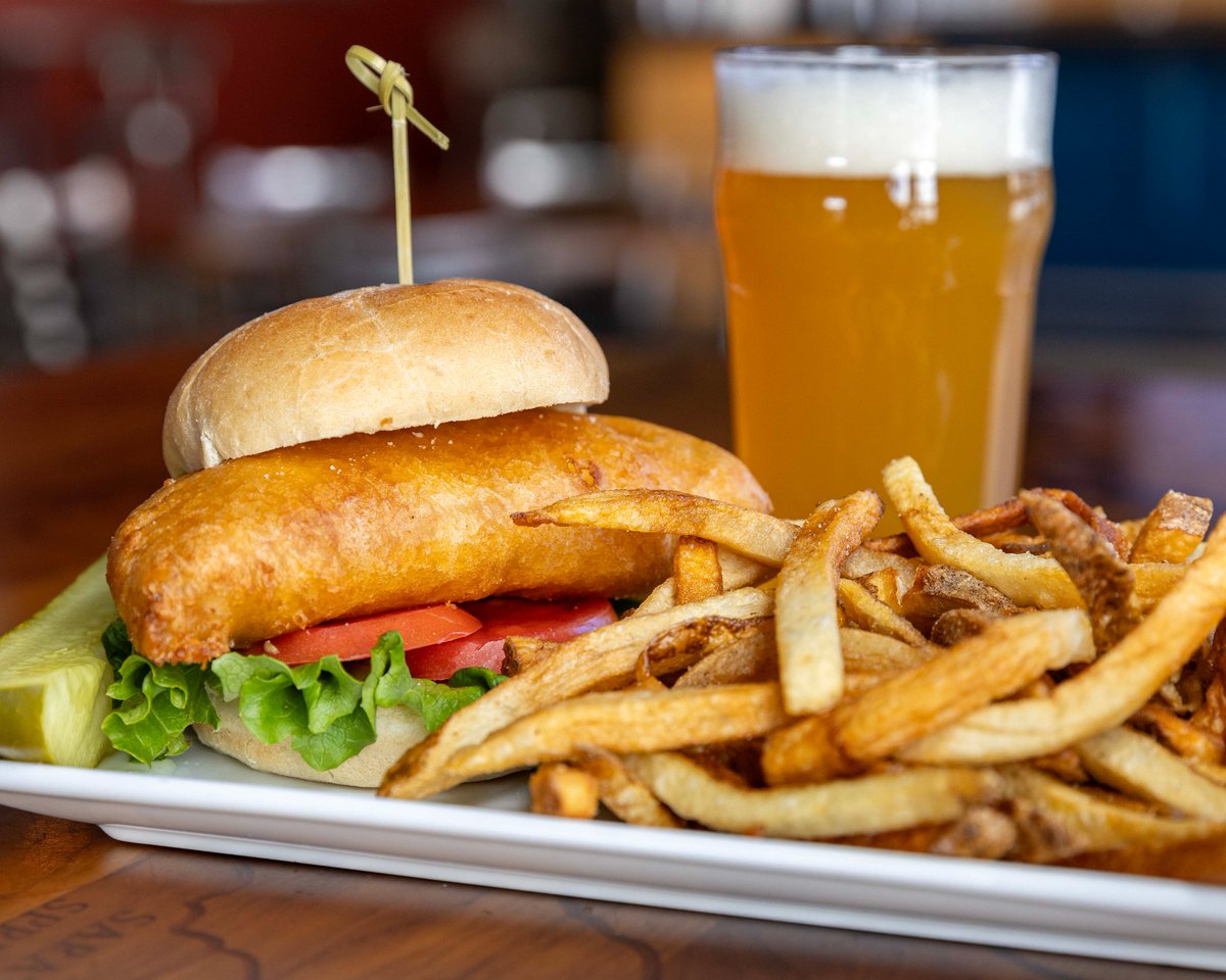 Last call! Today is the final day our tap room will offer our fish fry and fish sandwich. (Until Lent next year) 🍻