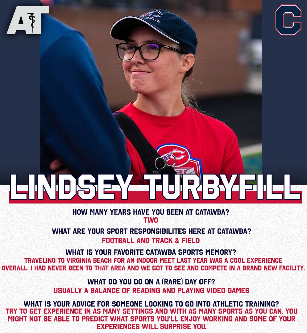 We continue on with our Athletic Trainer Series with Lindsey Turbyfill! #NATM2024 | #WeLoveATs