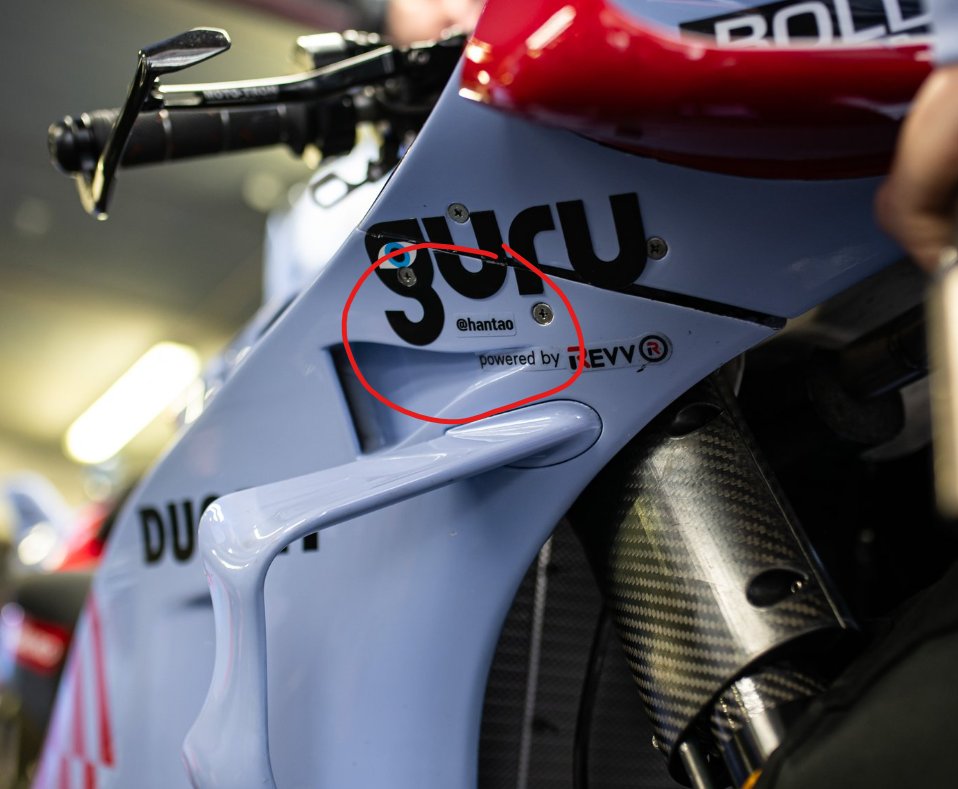 Is your name on an official motorcycle for the grand prix?