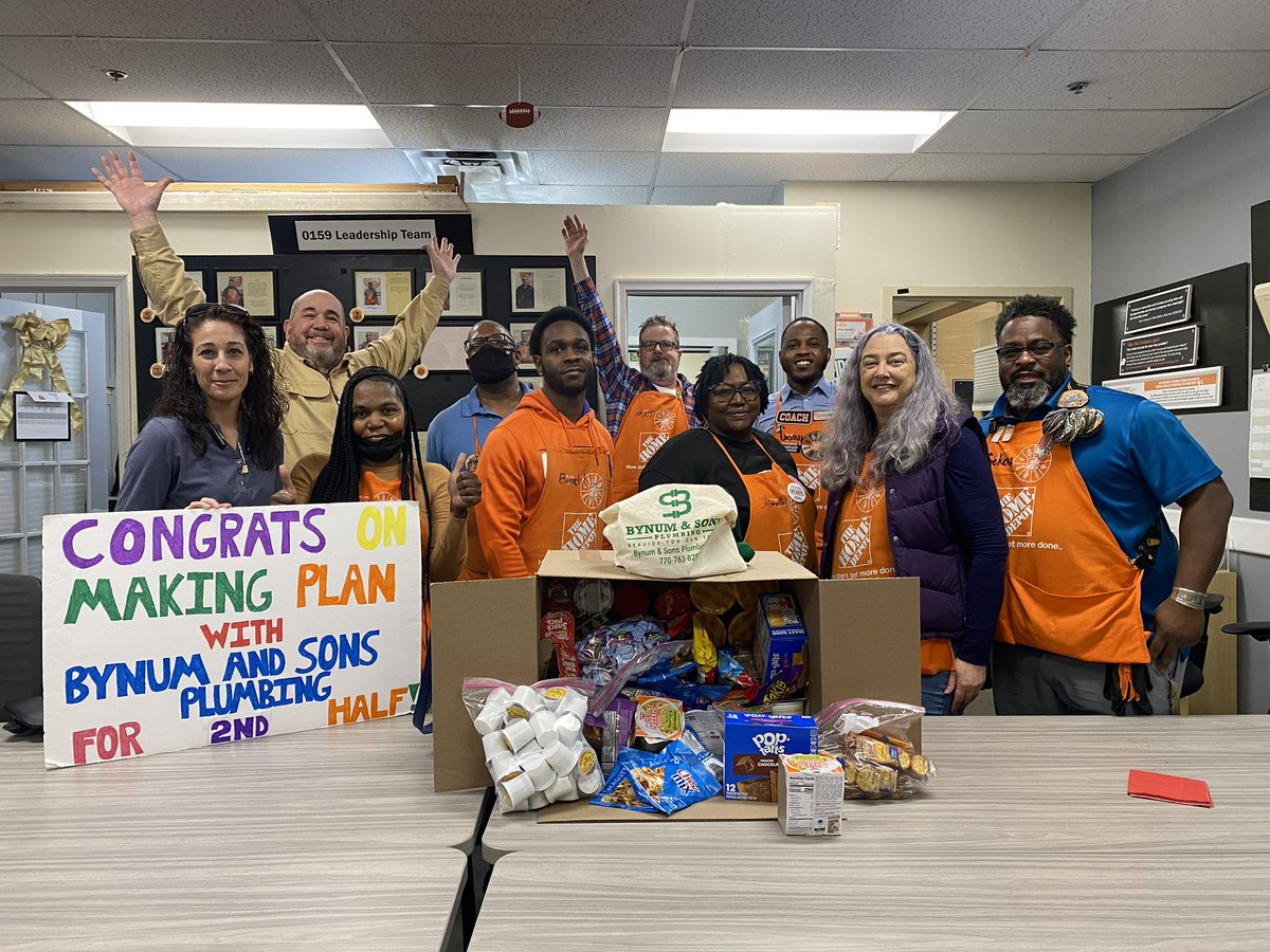 Bynum & Sons Plumbing (@bynumsons) on Twitter photo We LOVE 🧡our team over @THD159 & the love they have for us and services, this team knows how to get qualified leads, closing last half with us @ 114.9% of plan, we hope you enjoy your donation to your Homer Pantry <a href="/jtrieves/">J.T. Rieves</a> <a href="/kathy102894/">Kathy Tapia</a> <a href="/philp_scott/">Scott Philp</a> <a href="/LisaSilver_16/">Lisa Silver</a> <a href="/SusanCortese/">Susan Cortese</a> We LOVE 🧡our team over @THD159 & the love they have for us and services, this team knows how to get qualified leads, closing last half with us @ 114.9% of plan, we hope you enjoy your donation to your Homer Pantry <a href="/jtrieves/">J.T. Rieves</a> <a href="/kathy102894/">Kathy Tapia</a> <a href="/philp_scott/">Scott Philp</a> <a href="/LisaSilver_16/">Lisa Silver</a> <a href="/SusanCortese/">Susan Cortese</a>