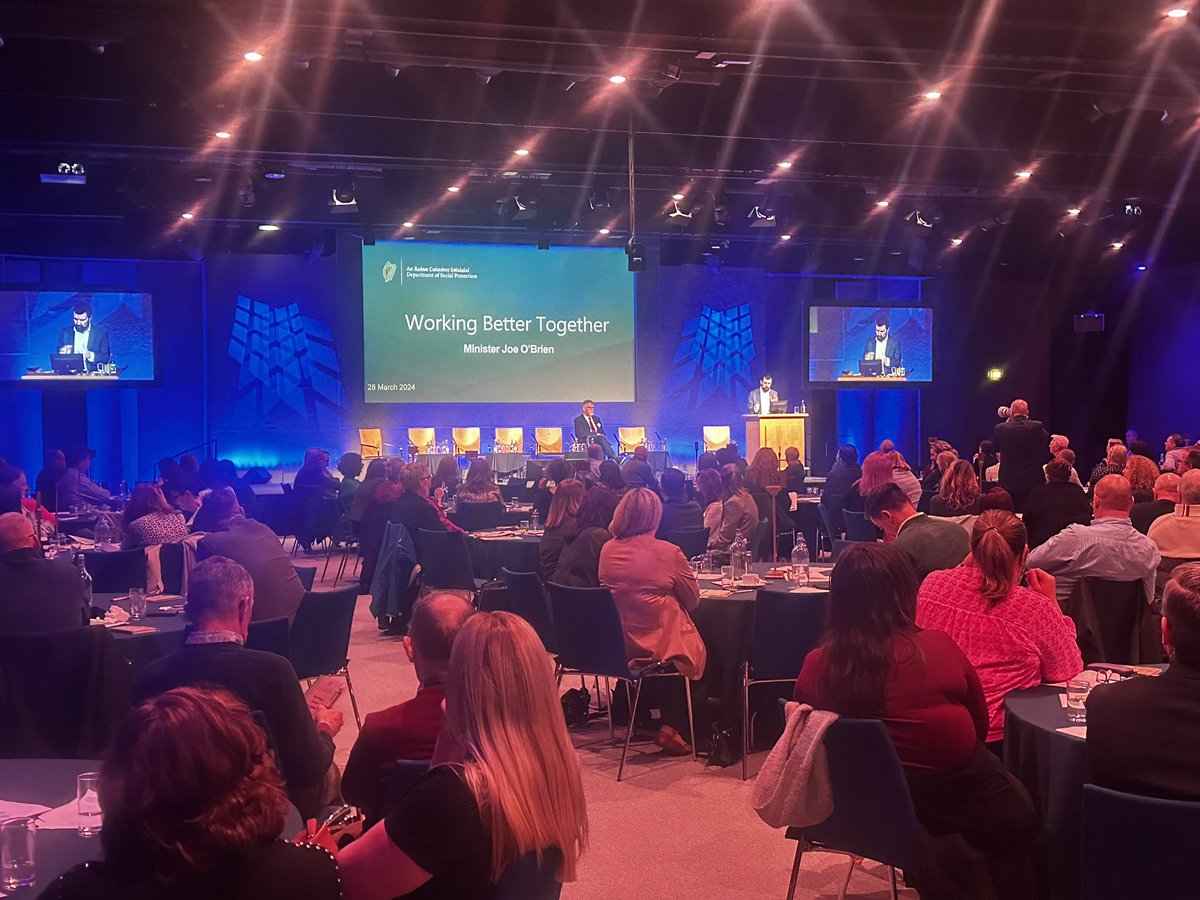 Delighted to see such a huge turnout at today’s @welfare_ie event discussing the vitally important Community Employment Drug Schemes. These schemes provide a structured programme to connect participants with the community using a person centred approach