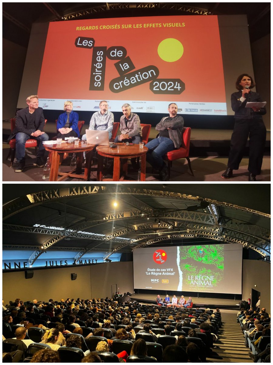 L_ARP's tweet photo. [SOIRÉE DE LA CRÉATION]

🔥 C'est parti pour la Soirée de la Création #1 sur les effets visuels !

▶️ Suivez-la en direct sur https://t.co/R3neOYSNtU

#CréaArp24 #effetsvisuels #vfx https://t.co/MRrambegTn