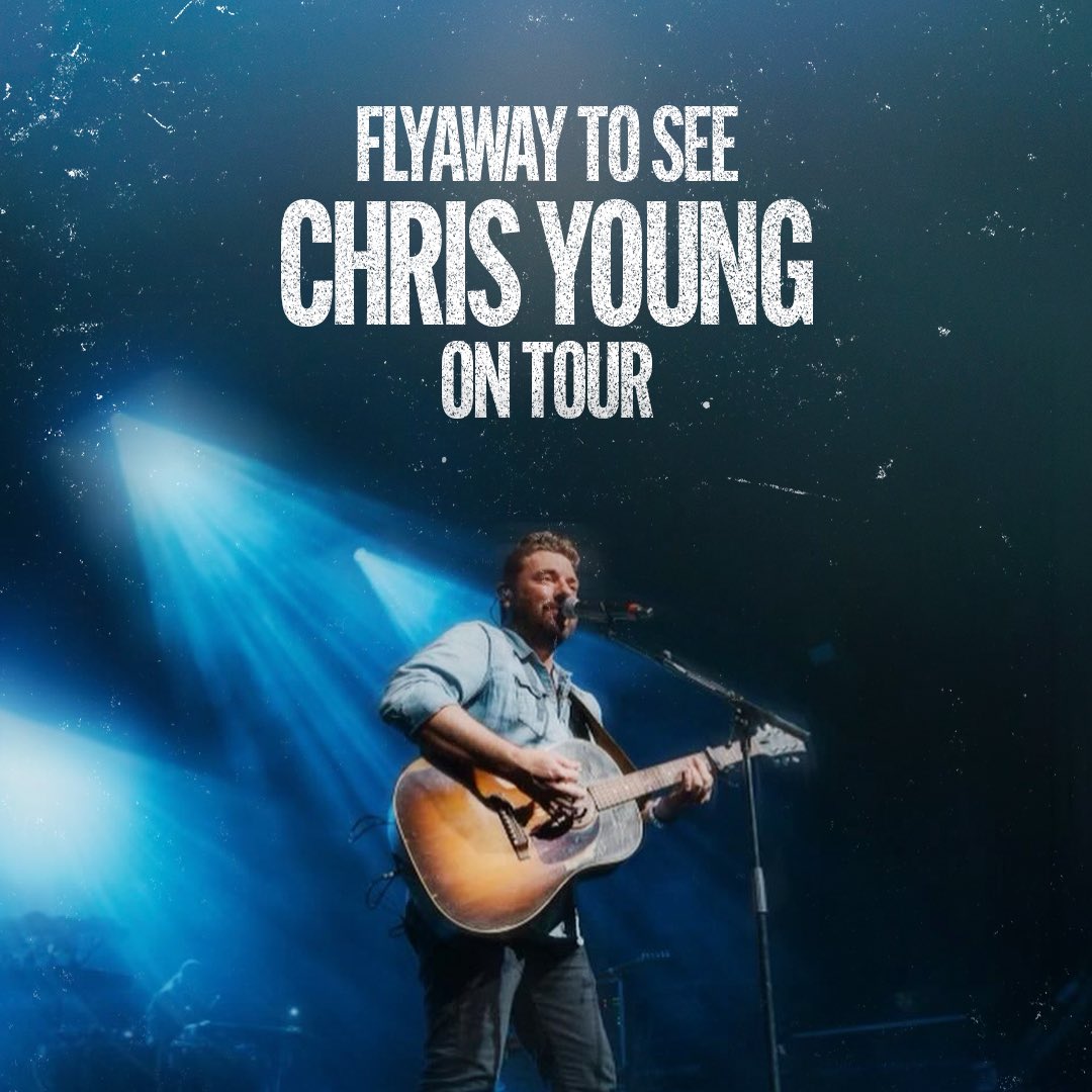 Hey y’all! I want to fly a winner and their guest to a city of their choice on the Young Love & Saturday Nights Tour. Let me know when you enter! 🤘 Register: CY.lnk.to/Flyaway