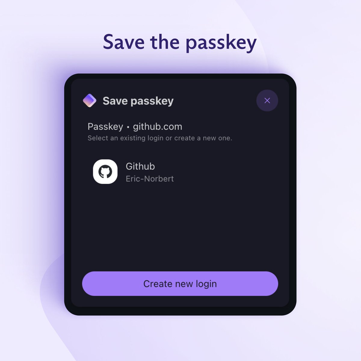 Proton_Pass's tweet image. Save the #passkey in #ProtonPass

⬇️ 3/5