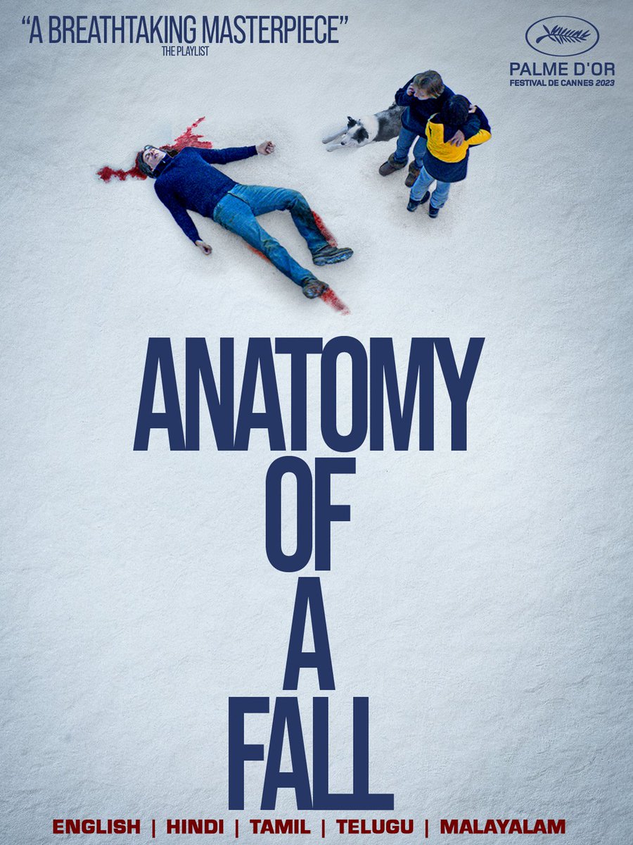 FlickMatic_'s tweet photo. #AnatomyOfAFall [2023] French Psychological Crime Thriller Legal Drama Film 

Now Streaming in #Hindi, #Tamil #Telugu, #Malayalam &amp; #English Languages on @PrimeVideoIN

IMDb Rating:- 7.8/10

Official Trailer:-
https://t.co/aMxGBw4Bfq

#PictureWorks #PrimeVideo @FlickMatic_ https://t.co/bNr052zZmw